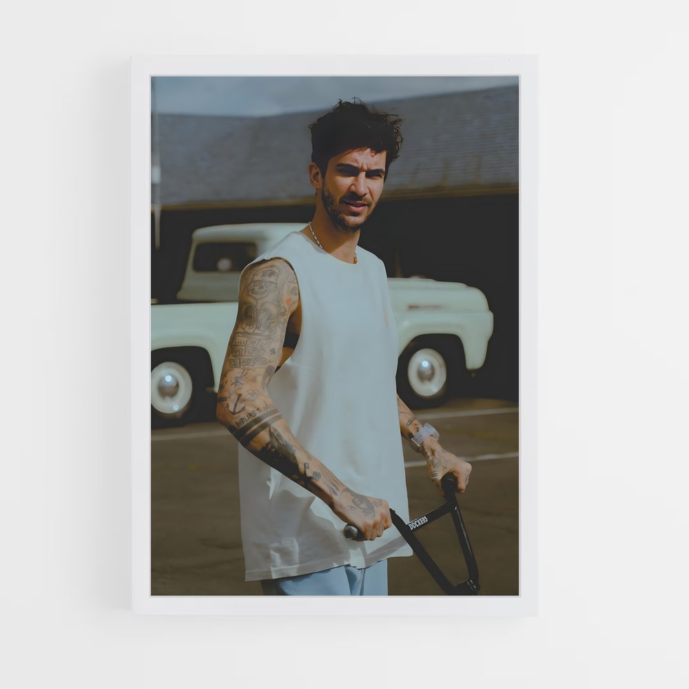 Poster Skate & Ink – affiche BMX (vue 3)